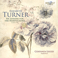 Turner: 6 Lessons for the Harpsichord (London, 1756)